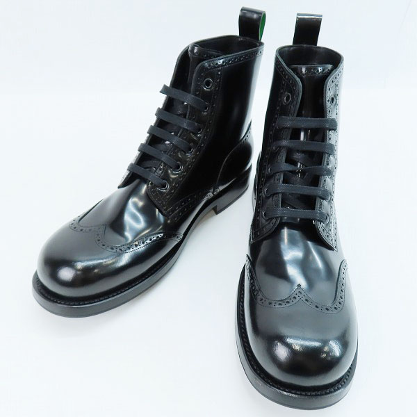 実際に弊社で買取させて頂いたBOTTEGA VENETA/ボッテガヴェネタ Wardrobe Lace-Up Ankle Boot/ウィングチップレースアップブーツ/44