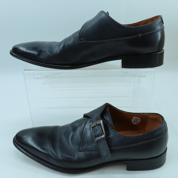 実際に弊社で買取させて頂いたLOBB'S/ロブス モンクストラップ レザー ドレスシューズ/ビジネスシューズ 8005/41の画像 3枚目