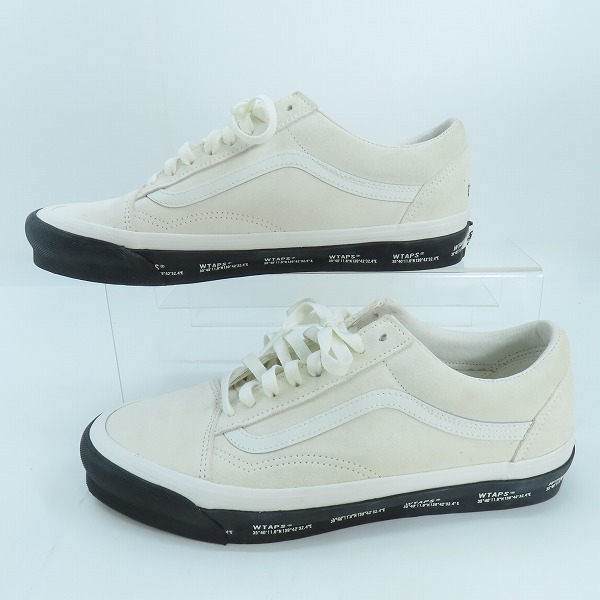 実際に弊社で買取させて頂いたVANS×WTAPS/バンズ×ダブルタップス OG OLD SKOOL LX オールドスクール  VN0A4P3X20F/29の画像 3枚目