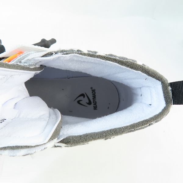 実際に弊社で買取させて頂いた【未使用】NIKE×READYMADE/ナイキ×レディメイド BLAZER MID ブレーザー ミッド CZ3589-100/26.5の画像 4枚目