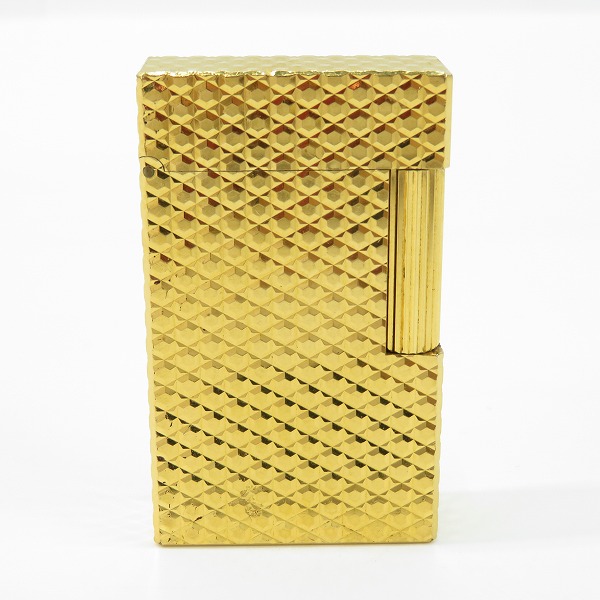 実際に弊社で買取させて頂いたS.T.Dupont/デュポン ライン1 ダイヤカット ガスライター