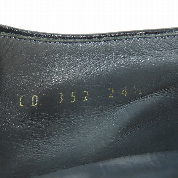 実際に弊社で買取させて頂いたChristian Dior monsieur/クリスチャンディオール ムッシュ ローファー CD 352/24.5の画像 5枚目