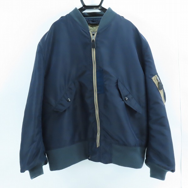 実際に弊社で買取させて頂いたNew Manual×Buzz Rickson's/ニューマニュアル×バズリクソンズ #009 TYPE L-2A フライト ジャケット BZ-YY-0002/46