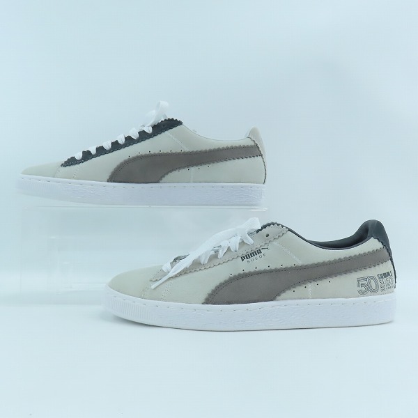 実際に弊社で買取させて頂いたPUMA/プーマ 50周年記念モデル SUEDE CLASSIC/スエード クラシック マイケル ラウ 366313-01/29の画像 3枚目