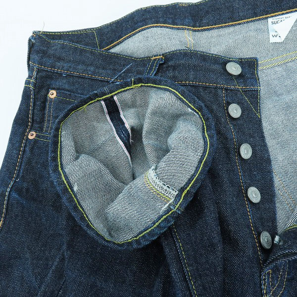 実際に弊社で買取させて頂いたSUGAR CANE/シュガーケーン Lot 1947 デニムパンツ/ジーンズ SC41947/W33L34の画像 2枚目