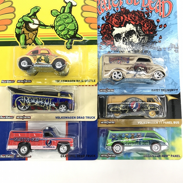 実際に弊社で買取させて頂いた【未開封】Hot Wheels/ホットウィール GRATEFUL DEAD TRUCK/DAIRY DELIVERY/T1 PANEL BUS 他 6点セットの画像 2枚目