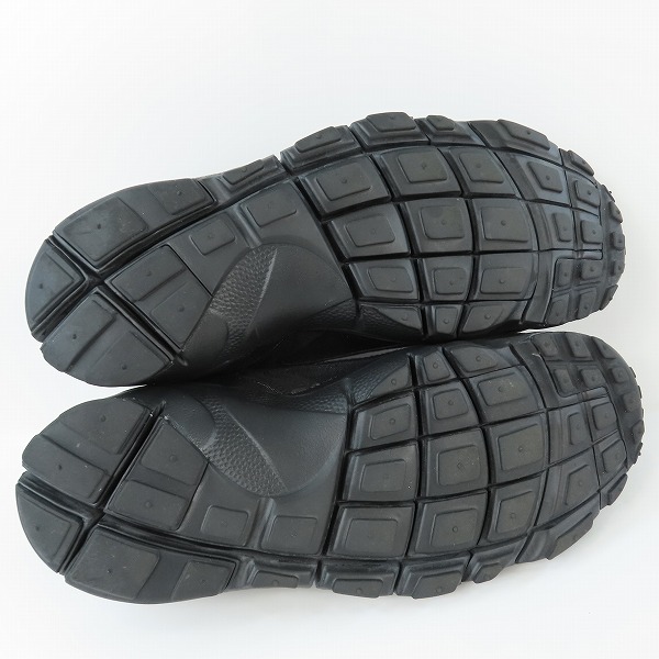 実際に弊社で買取させて頂いたNIKE×BLACK COMME DES GARCONS/ナイキ×ブラックコムデギャルソン AIR FOOTSCAPE スニーカー BV0075-001/29の画像 2枚目