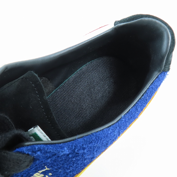 実際に弊社で買取させて頂いたTHE HUNDREDS×PUMA CLYDES/ザ ハンドレッツ×プーマクライド アダルトブルー/スペクトライエロー 372944-01/29の画像 4枚目