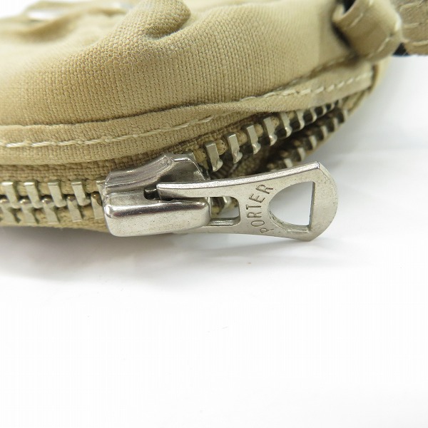 実際に弊社で買取させて頂いた(2)PORTER/ポーター ミニショルダーバッグ ベージュの画像 7枚目