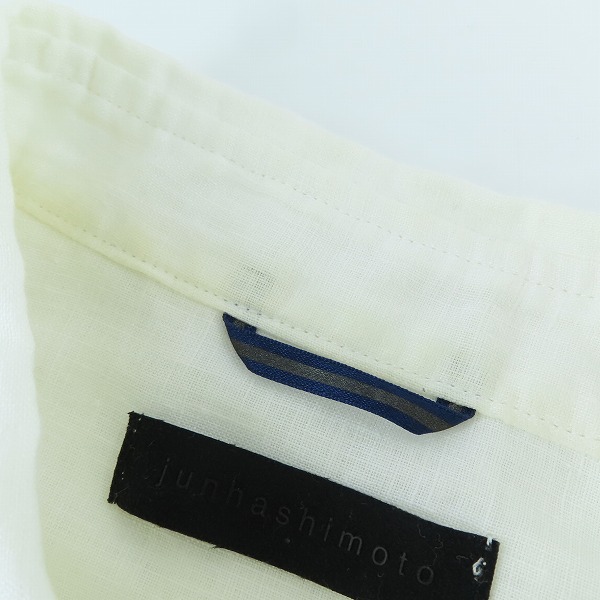 実際に弊社で買取させて頂いたjunhashimoto/ジュンハシモト HORIZONTAL SHT 長袖シャツ 1062010022/4の画像 5枚目