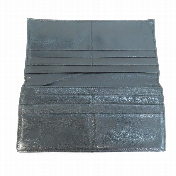 実際に弊社で買取させて頂いたYVES SAINT LAURENT/イブサンローラン サークルロゴ 長財布の画像 4枚目