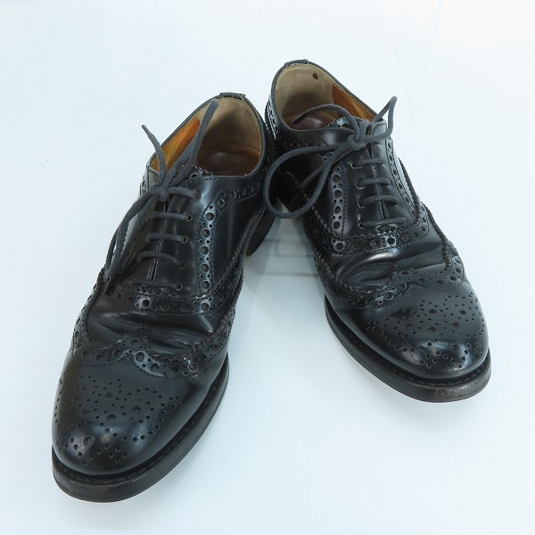 実際に弊社で買取させて頂いたChurch's/チャーチ BURWOOD/バーウッド ウイングチップシューズ 8905101 35