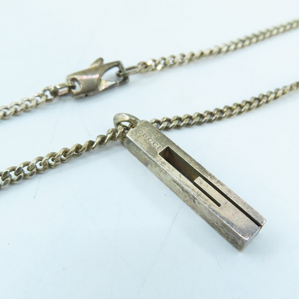 実際に弊社で買取させて頂いたGUCCI/グッチ カットアウトG チェーン ネックレス