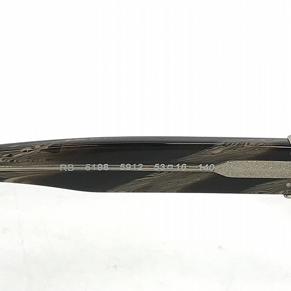 実際に弊社で買取させて頂いたRay-Ban/レイバン メガネ/アイウェア RB5198 5912の画像 5枚目