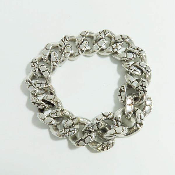 実際に弊社で買取させて頂いたCELINE/セリーヌ エディスリマン チェーン ブレスレットの画像 2枚目