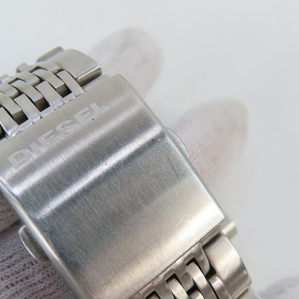 実際に弊社で買取させて頂いたDIESEL/ディーゼル 腕時計/クォーツ DZ-1052【動作未確認】の画像 4枚目