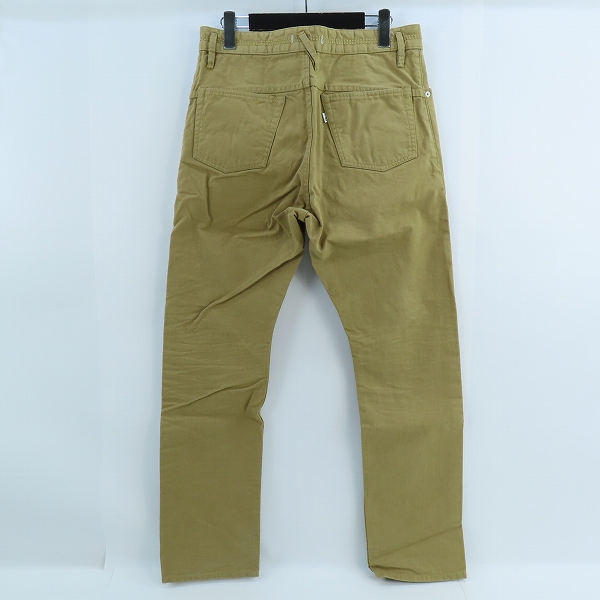 実際に弊社で買取させて頂いたnonnative/ノンネイティブ DWELLER 5P JEANS COTTON CHINO チノパンツ ベージュ NN-P3417 /1の画像 1枚目