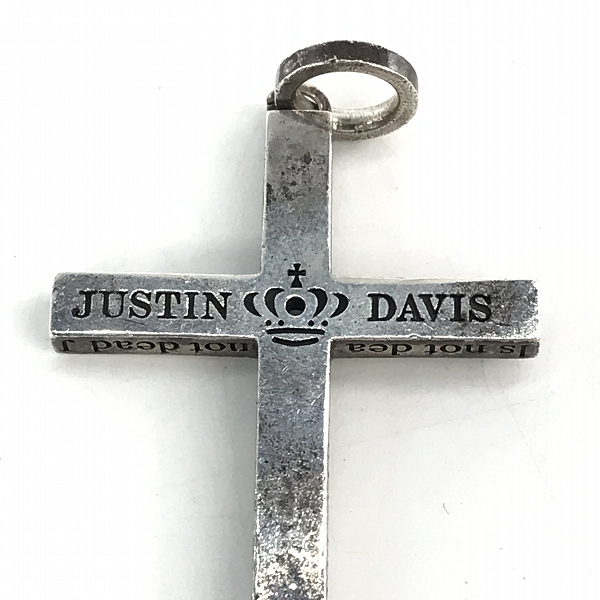 実際に弊社で買取させて頂いたJustin Davis/ジャスティンデイビス MAGNIFIQUE CROSS ペンダント SPJ832の画像 7枚目