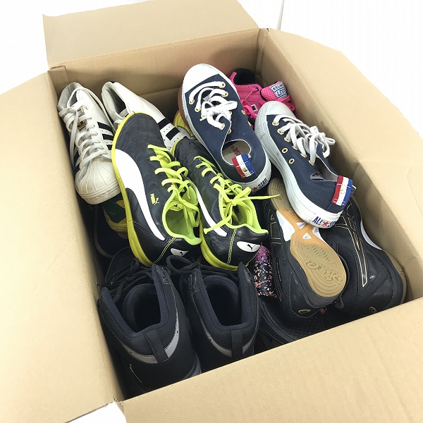 実際に弊社で買取させて頂いた【おまとめ】アディダス/ナイキ/コンバース 等 スニーカー/ランニングシューズ 他 レディース/キッズ