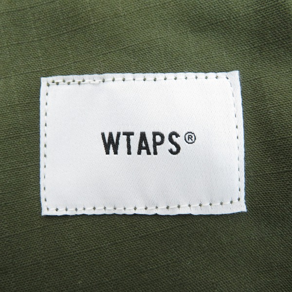 実際に弊社で買取させて頂いたWTAPS/ダブルタップス 21AW JUNGLE STOCK TROUSERS カーゴパンツ 212WVDT-PTM03/02/2の画像 2枚目