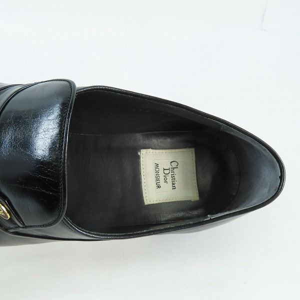 実際に弊社で買取させて頂いたChristian Dior monsieur/クリスチャンディオール ムッシュ ローファー CD 352/24.5の画像 4枚目