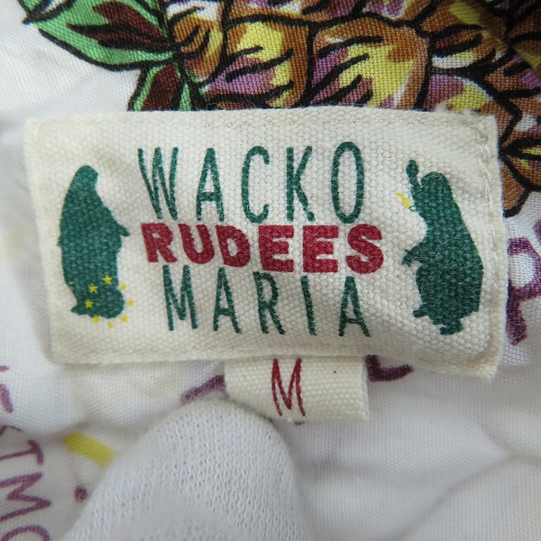 実際に弊社で買取させて頂いたWACKO MARIA/ワコマリア ジャマイカ 総柄 アロハシャツ Mの画像 2枚目