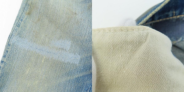 実際に弊社で買取させて頂いたLEVI'S/リーバイス ボタン裏刻印4 足長R ボタンフライ デニムパンツ/ジーンズの画像 9枚目