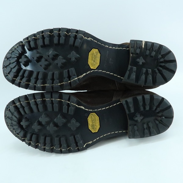 実際に弊社で買取させて頂いたMIHARA YASUHIRO/ミハラヤスヒロ スエード ブーツ/27の画像 2枚目