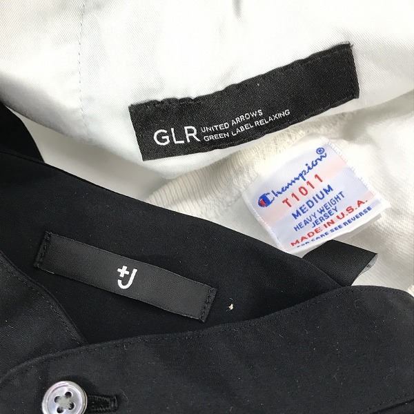 実際に弊社で買取させて頂いた【おまとめ】チャンピオン/＋J/プラスジェイ/ユナイテッドアローズ 等 Tシャツ/シャツ/デニム 他の画像 1枚目