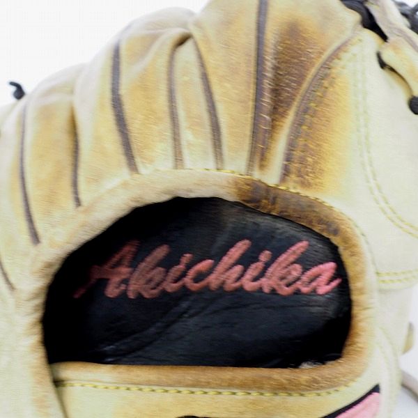 実際に弊社で買取させて頂いたHI-GOLD/ハイゴールド NATURAL FLEX 軟式 内野手 右投げ用グローブの画像 7枚目