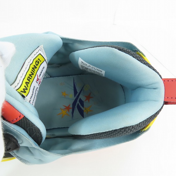 実際に弊社で買取させて頂いたReebok/リーボック Looney Tunes Instapump Fury 95/ルーニー チューンズ インスタポンプフューリー95 GZ4948/27.5の画像 4枚目