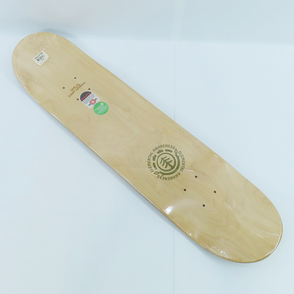 実際に弊社で買取させて頂いた【未開封】ELEMENT/エレメント AWARENESS SHAPE＃2 スケートボード/スケボーデッキ/7.5×31.25の画像 1枚目