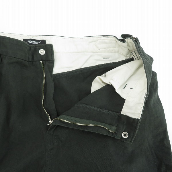 実際に弊社で買取させて頂いたUNDERCOVER/アンダーカバー コットン パンツ UC1C4504-1/5の画像 4枚目
