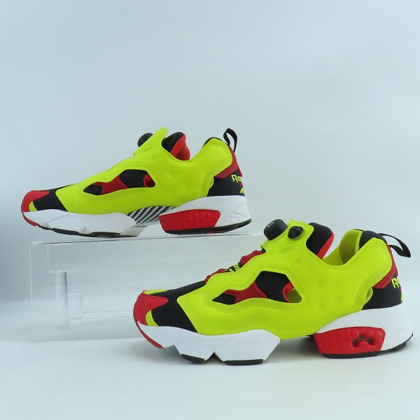 実際に弊社で買取させて頂いたReebok/リーボック INSTA PUMP FURY/インスタポンプフューリー 20周年限定 復刻 スニーカー V47514/26.5の画像 3枚目