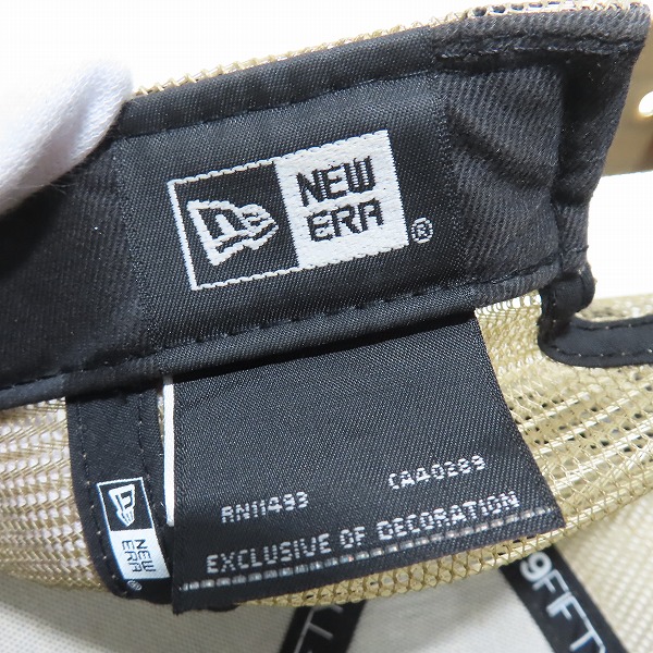 実際に弊社で買取させて頂いたNEW ERA×uniform experiment/ニューエラ×ユニフォームエクスペリメント 9FIFTY SNAP BACK STENCIL LOGO キャップ UE-200086の画像 5枚目
