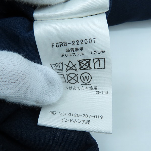 実際に弊社で買取させて頂いたF.C.R.B./F.C.Real Bristol/エフシーレアルブリストル 22AW L/S TOUR TOP FCRB-222007 Lの画像 3枚目