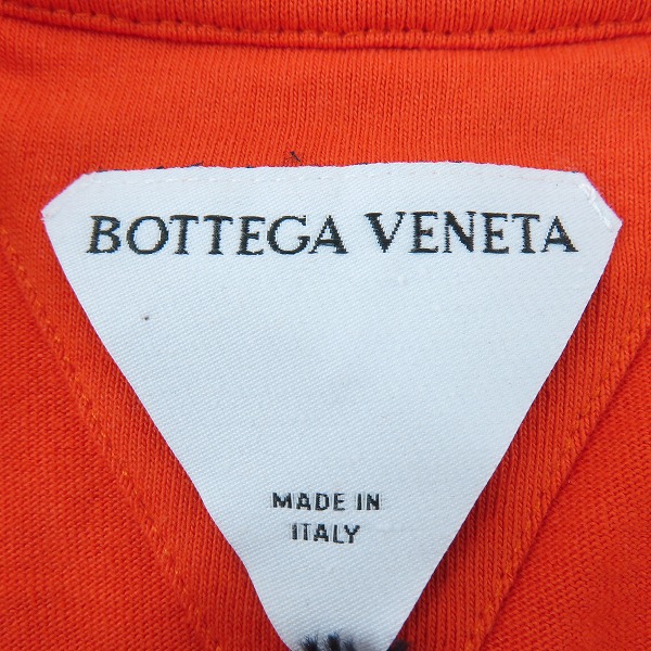 実際に弊社で買取させて頂いた【未使用】BOTTEGA VENETA/ボッテガヴェネタ "Sunrise" Light Crewneck/Tシャツ 649055 VF1U0/Sの画像 2枚目