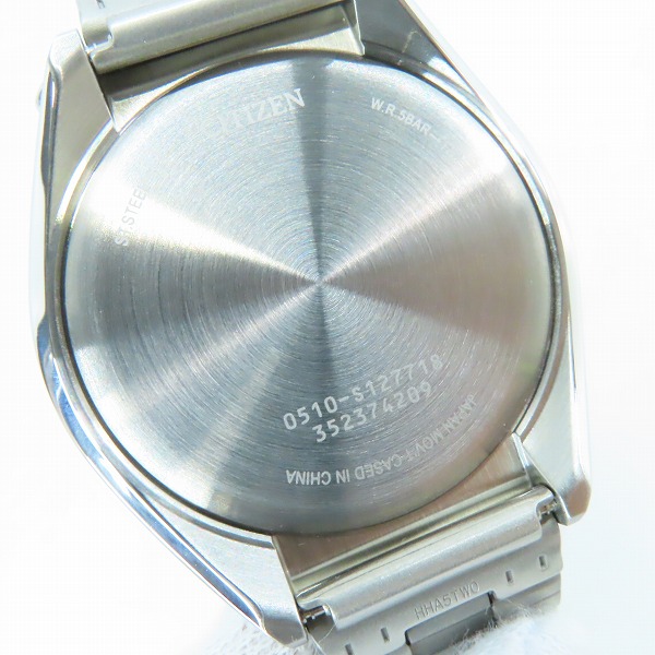 実際に弊社で買取させて頂いたCITIZEN/シチズン クォーツ ツノクロノ クロノグラフ アナログ 腕時計 0510-S127718の画像 4枚目