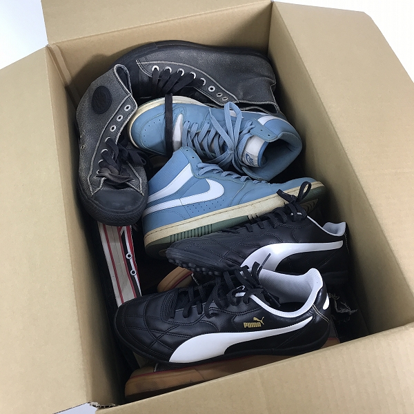 実際に弊社で買取させて頂いた【おまとめ】ナイキ/コンバース/プーマ 等 スニーカー/ブーツ 他 メンズ/レディース