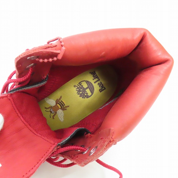 実際に弊社で買取させて頂いたTimberland×Bee Line/ティンバーランド×ビーライン 6INCH PREMIUM BOOTS/6インチ プレミアムブーツ TB0A5ZQ3/11Wの画像 4枚目