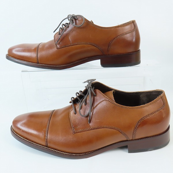 実際に弊社で買取させて頂いたCOLE HAAN/コールハーン プレーントゥ レザーシューズ/ビジネスシューズ C24120/8.5Mの画像 3枚目