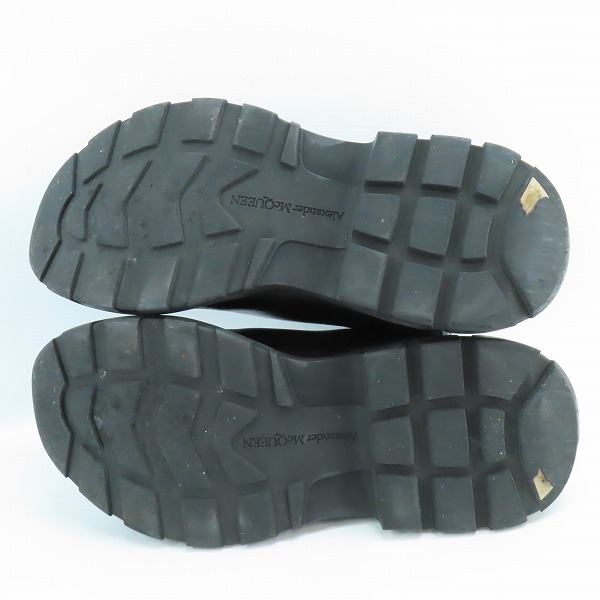 実際に弊社で買取させて頂いたALEXANDER McQUEEN/アレキサンダーマックイーン Tread Chelsea Boots/サイドゴアブーツ 610814/44の画像 2枚目