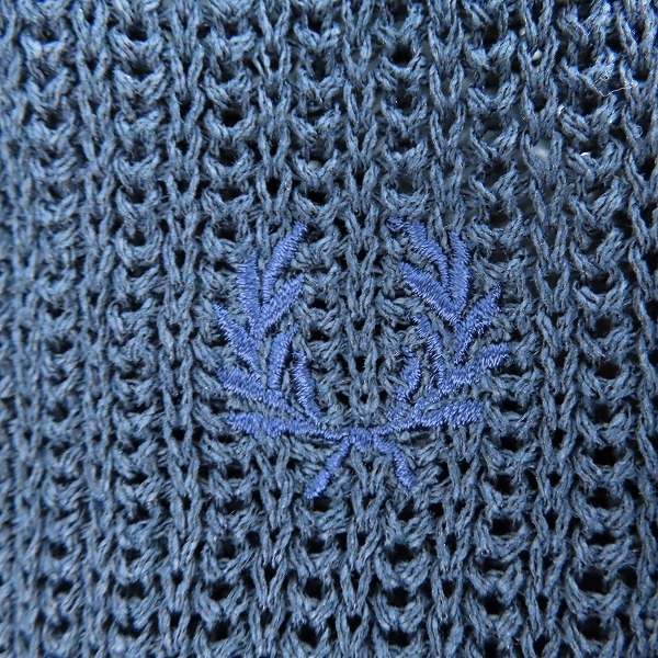 実際に弊社で買取させて頂いたFRED PERRY/フレッドペリー サマーニット ポロシャツ FZ1826/Mの画像 3枚目