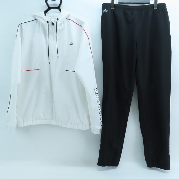 実際に弊社で買取させて頂いたLACOSTE/ラコステ ダイヤリップ ストップ トラックスーツ/パンツ セットアップ WH0879 /L
