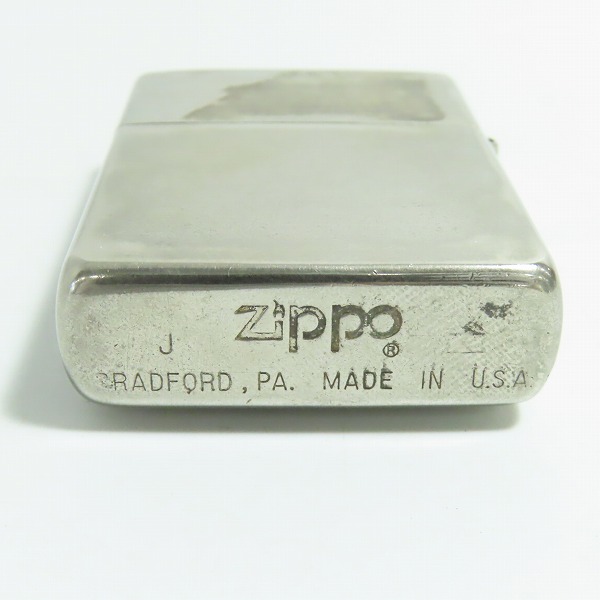 実際に弊社で買取させて頂いたZIPPO/ジッポー HARLEY DAVIDSON/ハーレーダビッドソン Biker's Only. メタル貼り 1995年製の画像 3枚目
