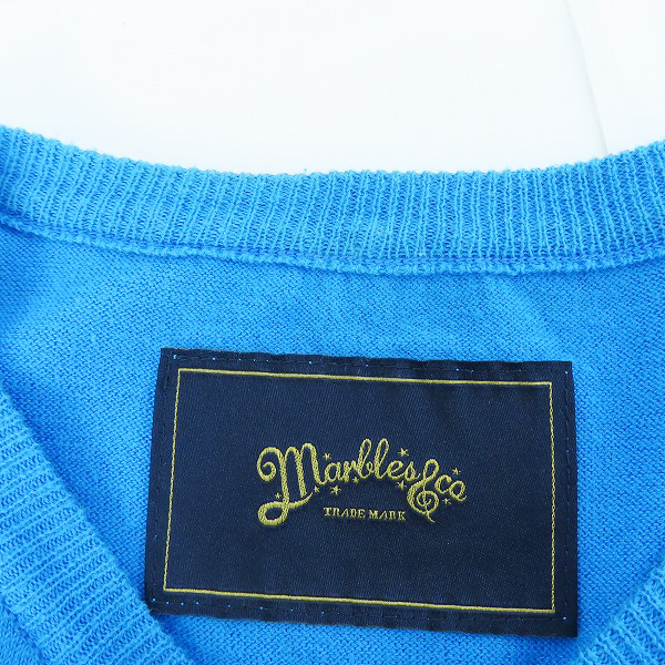 実際に弊社で買取させて頂いたMarbles×Disney/マーブルス×ディズニー Mickey/ミッキー シルエット ニットカットソー Mの画像 2枚目