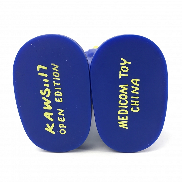実際に弊社で買取させて頂いたMEDICOM TOY×KAWS/メディコムトイ×カウズ  BFF OPEN EDITION ブルーの画像 5枚目