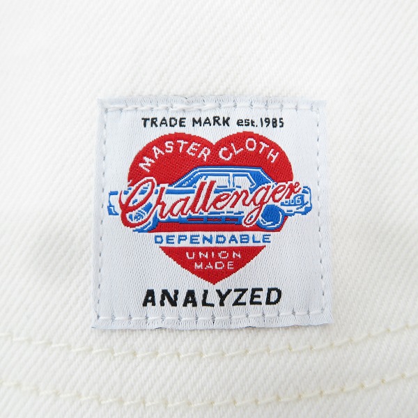 実際に弊社で買取させて頂いたCHALLENGER/チャレンジャー 24SS DENIM COVER ALL デニム カバーオール CLG-JK 024-002/XLの画像 3枚目