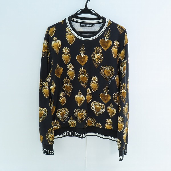 実際に弊社で買取させて頂いたDOLCE&GABBANA/ドルチェ&ガッバーナ  Sacred Heart スウェットシャツ G9OW6T/FS77I/50
