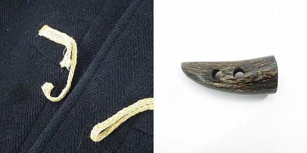 実際に弊社で買取させて頂いたHYSTERIC GLAMOUR/ヒステリックグラマー montgomery別注 ダッフルコート 0234AC06/Sの画像 9枚目